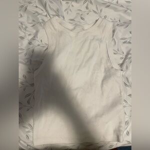 Hollister White Tank Top